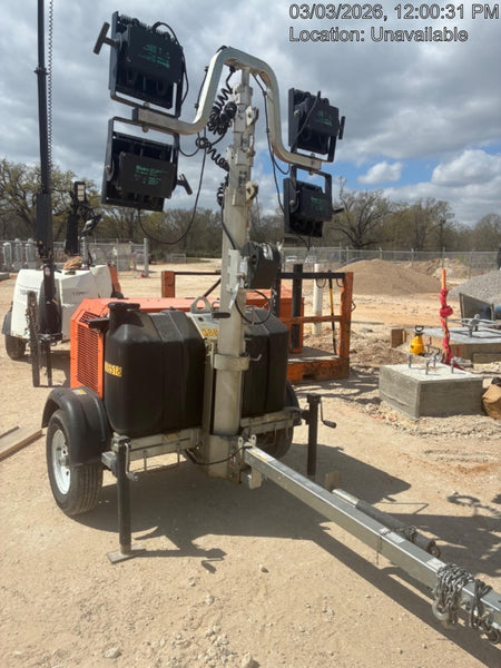 2024 Wanco WLTT-4MM4K Diesel, Deep Sea Controller, Shore Power Plug, Auto Start, (4) 350W LED Floodlights, 4kW Generator, 60 Gal Fuel Tank, 2" Ball, T3