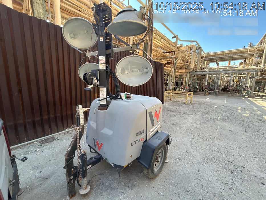 2018 Wacker Neuson LTV6K-MH Wacker Neuson LTV6K Mobile Light Tower w/Fuel Level Sensor Installed