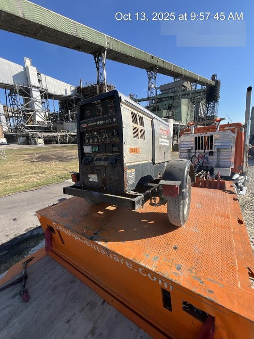 2019 Lincoln Electric Vantage 322 Welder Ready-Pak 3, Two wheel trailer, Fender and Light kit, Cable Rack