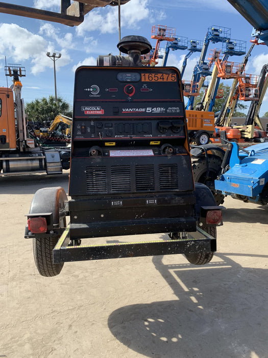 2021 Lincoln Electric Vantage 549X Ready Pak 3, ORANGE (includes trailer, cable rack, fender light kit)
