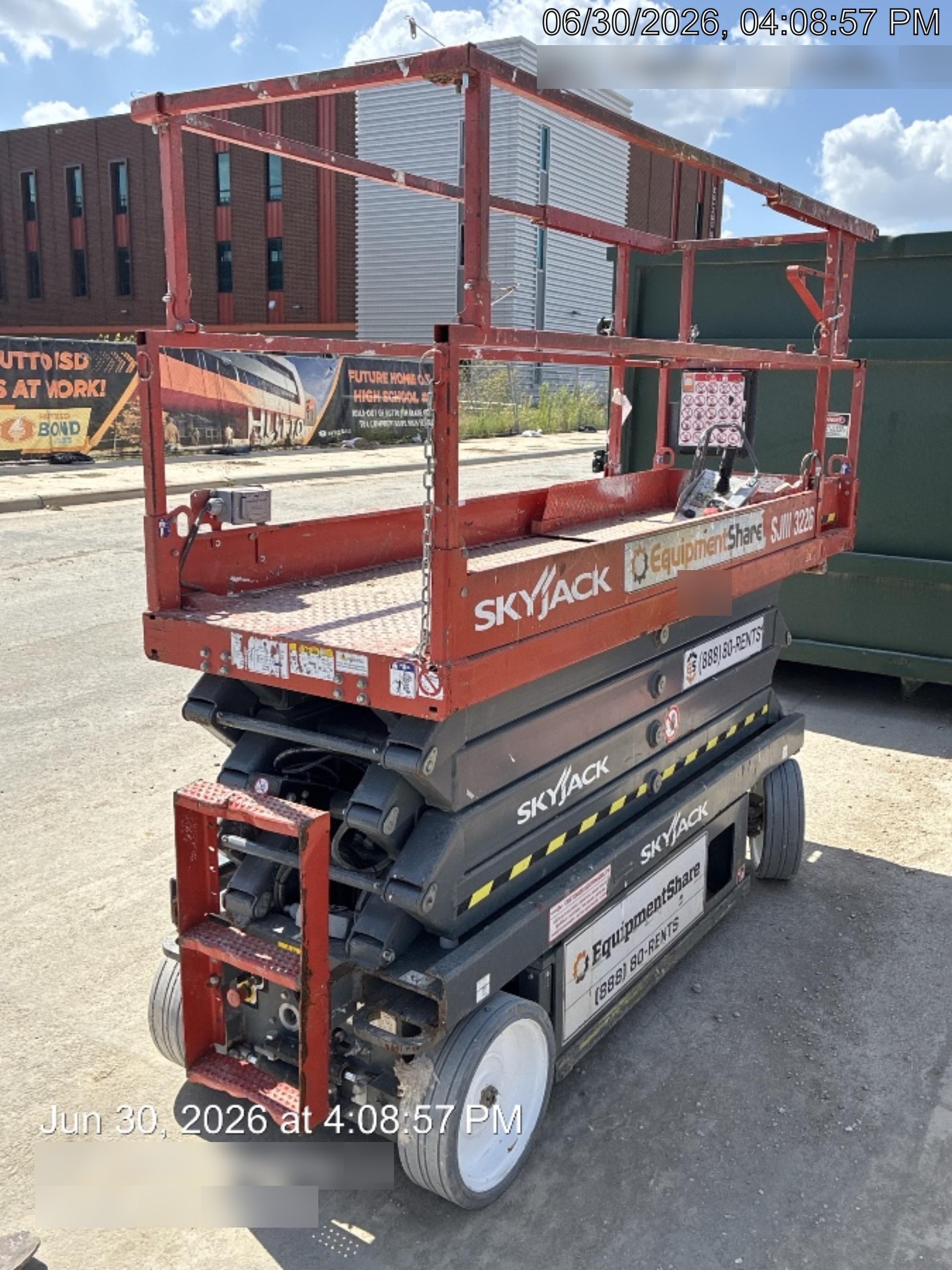 2019 Skyjack SJIII-3226 Skyjack SJIII3226 Standard w/Trojan Batteries