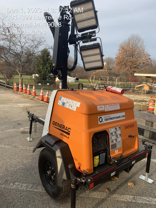 2023 Generac MLT2 Diesel, Flex Switch 120V Input, Powerzone Controller, (4) 320W LED Lights, 4kW Generator, 39.9 Gal Fuel Tank, 2" Ball, T3