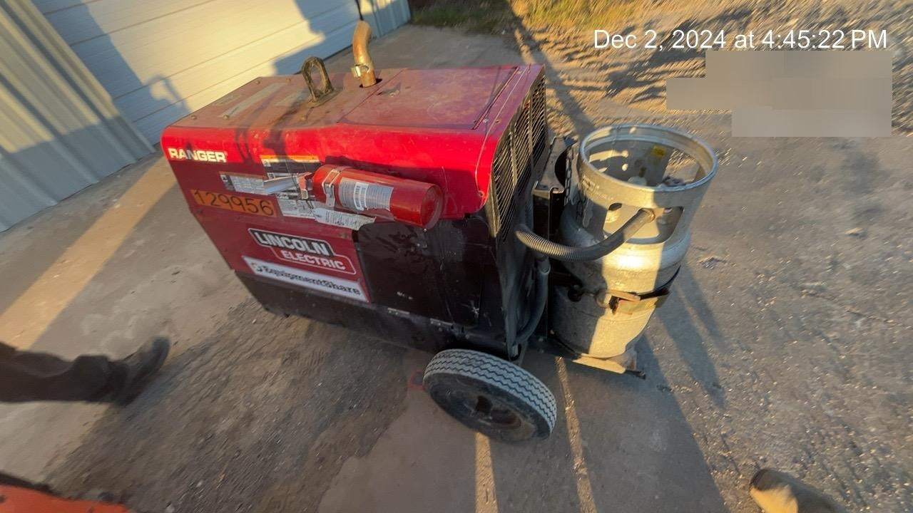 2021 Lincoln Electric Ranger 305 LPG K3430-1, Ranger 305 LPG, Undercarriage, Tank Holder & Strap, 10kw AC Gen, 25hp Kohler LPG Eng