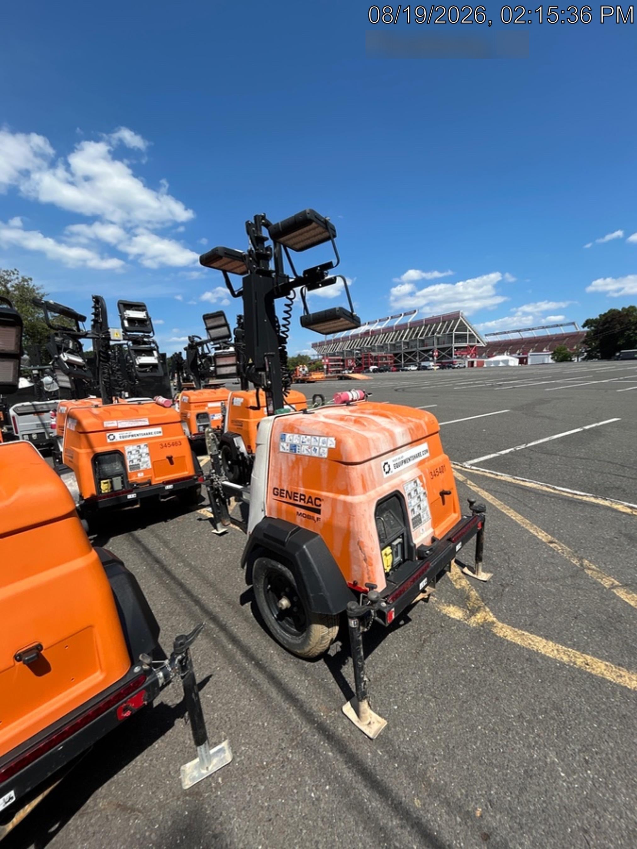 2023 Generac MLT2 Diesel, Flex Switch 120V Input, Powerzone Controller, (4) 320W LED Lights, 4kW Generator, 39.9 Gal Fuel Tank, 2" Ball, T3