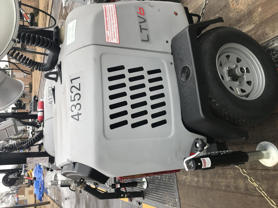 2019 Wacker Neuson LTV6L-MH Wacker Neuson LTV6L Mobile Light Tower w/Fuel Level Sensor Installed