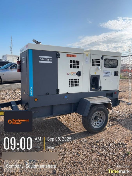 2023 ATLAS COPCO QAS 70