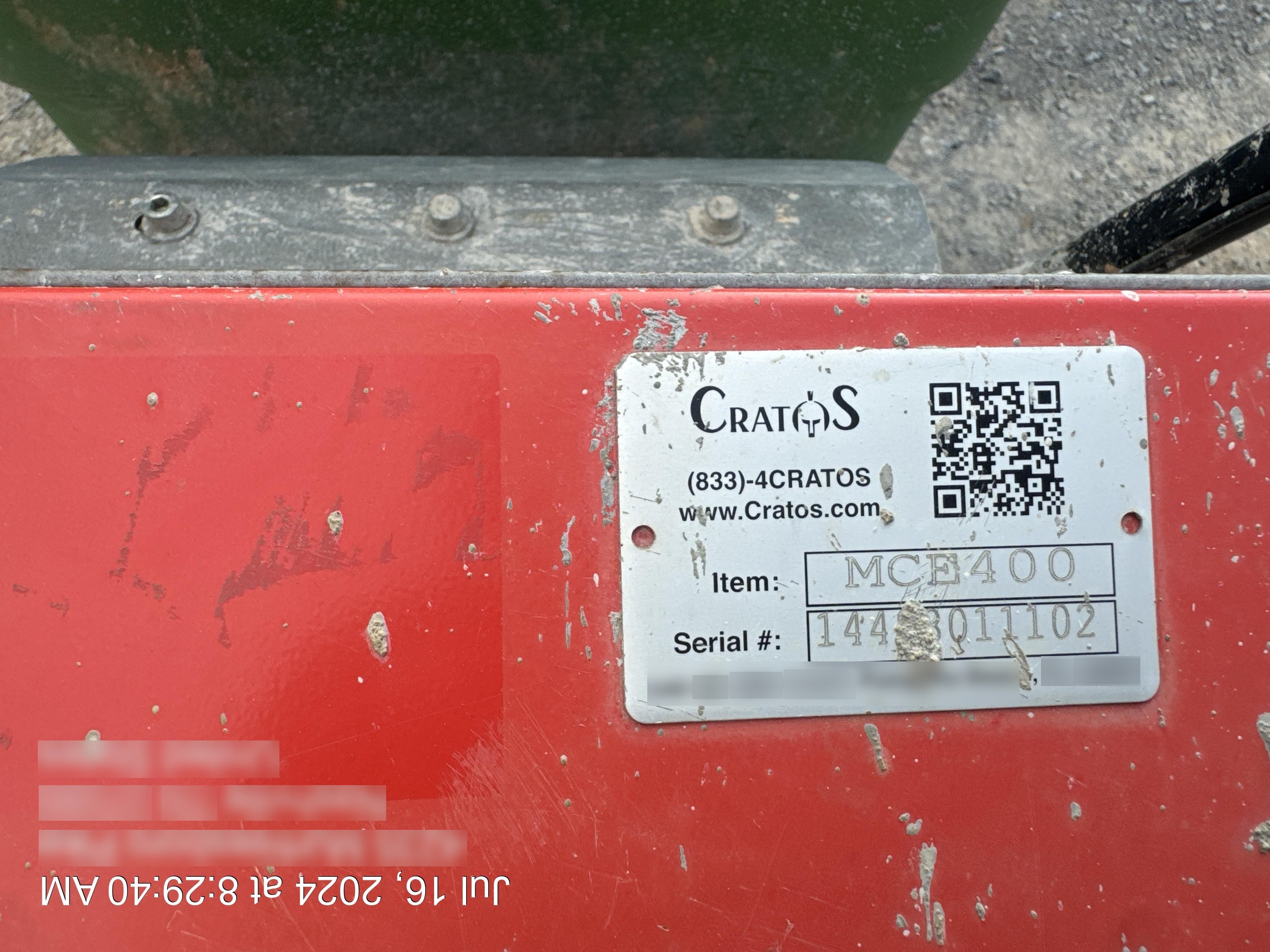 2021 CRATOS MCE400-V2