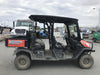 2019 Kubota RTV-X1140W-H 4wd Utility Cart, LED Strobe, Windshield Tempered Glass, Plastic Canopy, Wire Harness Kit, Backup Alarm