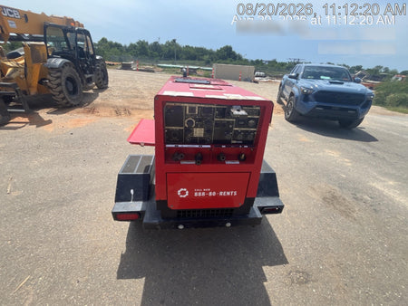 2022 Shindaiwa DGW400MDL Kubota D902 Engine, 23 HP, Dual Op Welder, Wire, Arc, Droop Stick, Tig, and CC Stick Functionality, Simulphase, 3 Phase and 1 Phase Gen Output, Single Axle NB Trlr, Slr Trckl Chrg 12V 12W, Fire Ext
