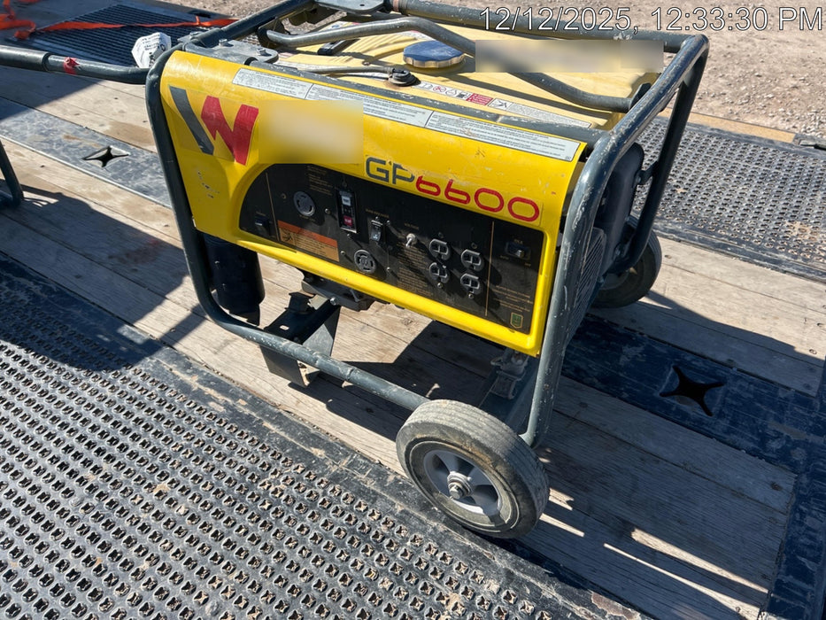 2019 WACKER NEUSON GP6600A