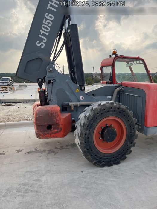 2018 Skyjack SJ1056 TH Skyjack 1056 TH Telehandler w/Open ROPS, Work Lights/Beacon, Solid Tires, 60" Carriage and Forks