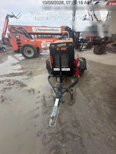 2022 Lincoln Electric LE400 Kubota V1505, Trlr, Cable Rack, Light Kit, ES Decals, T3
