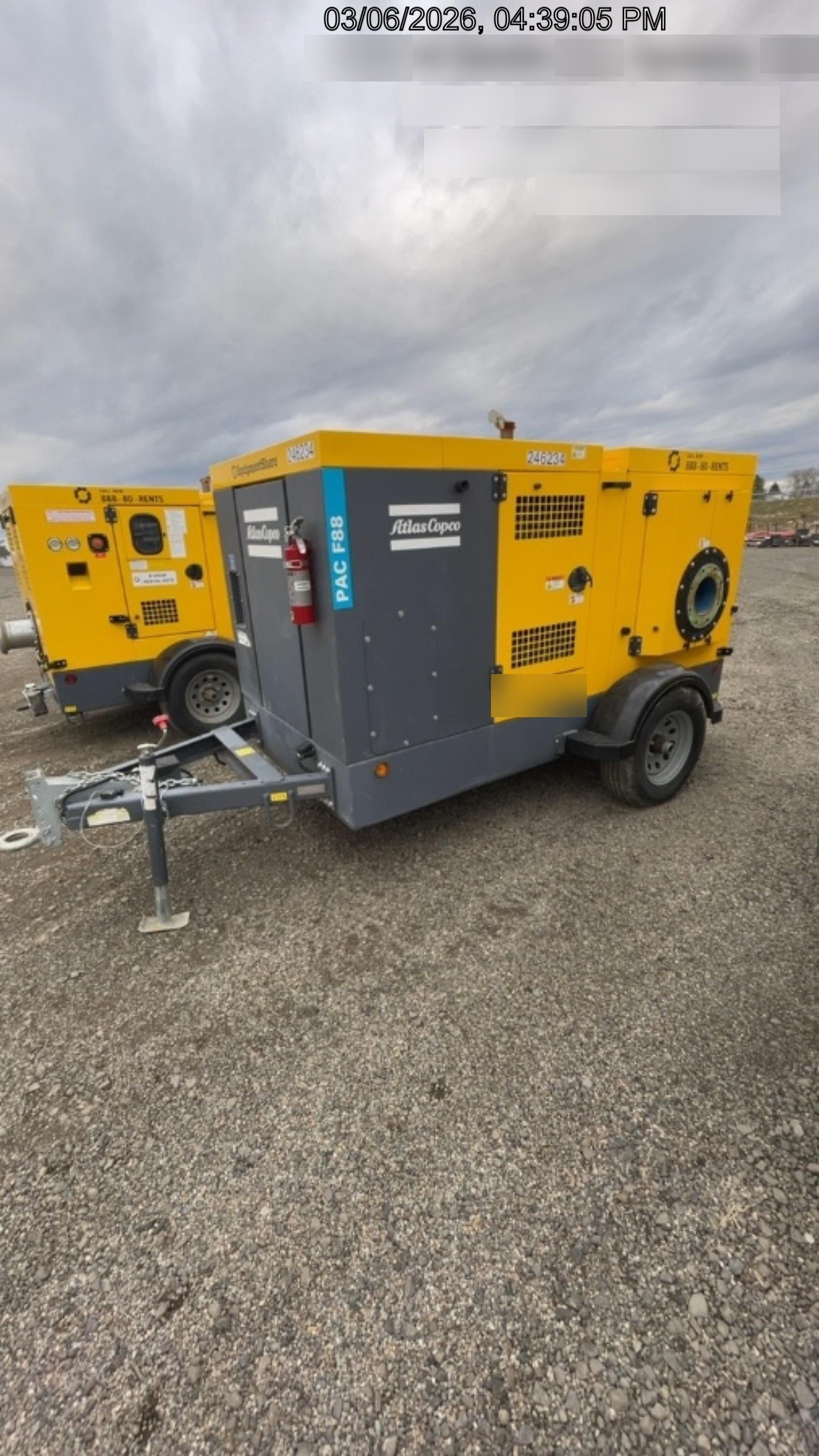 2022 ATLAS COPCO PAC F88 PD-S