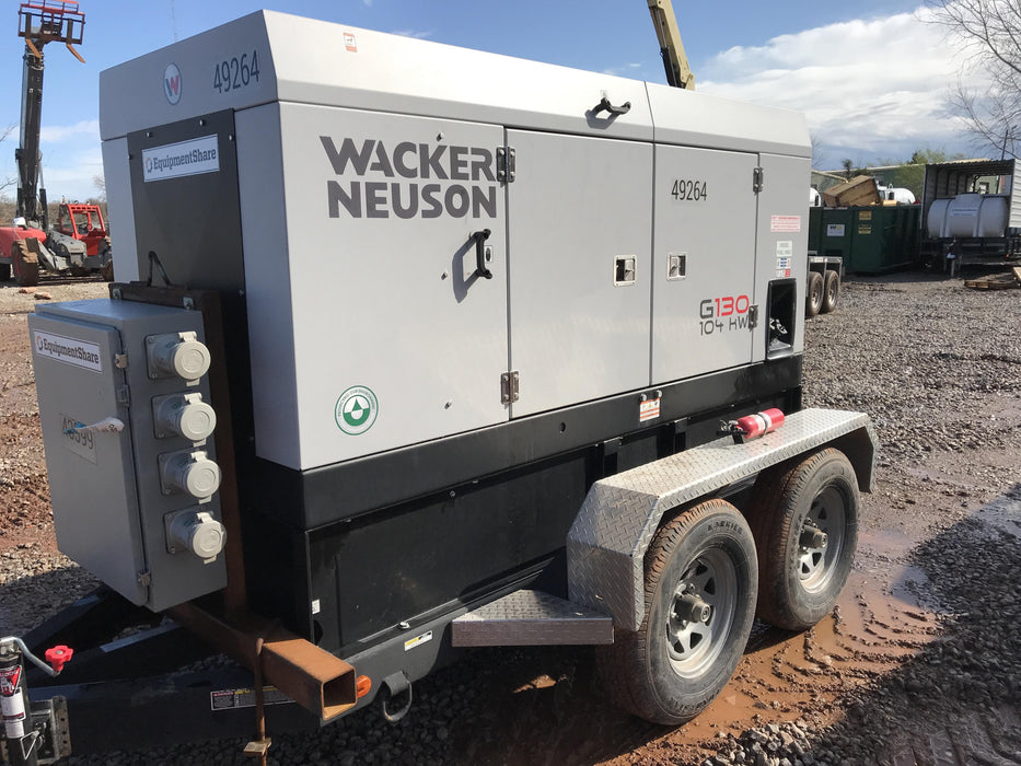 2019 WACKER NEUSON G130