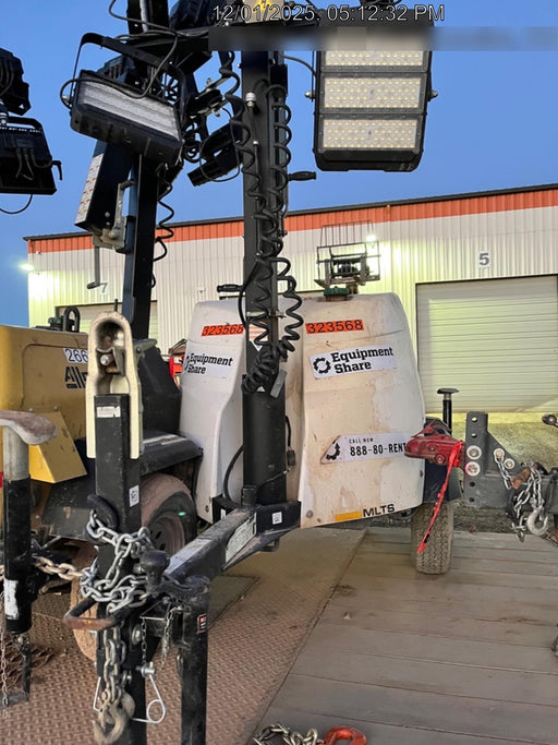 2023 Generac MLT2 Diesel, Flex Switch 120V Input, Powerzone Controller, (4) 320W LED Lights, 4kW Generator, 39.9 Gal Fuel Tank, 2" Ball, T3