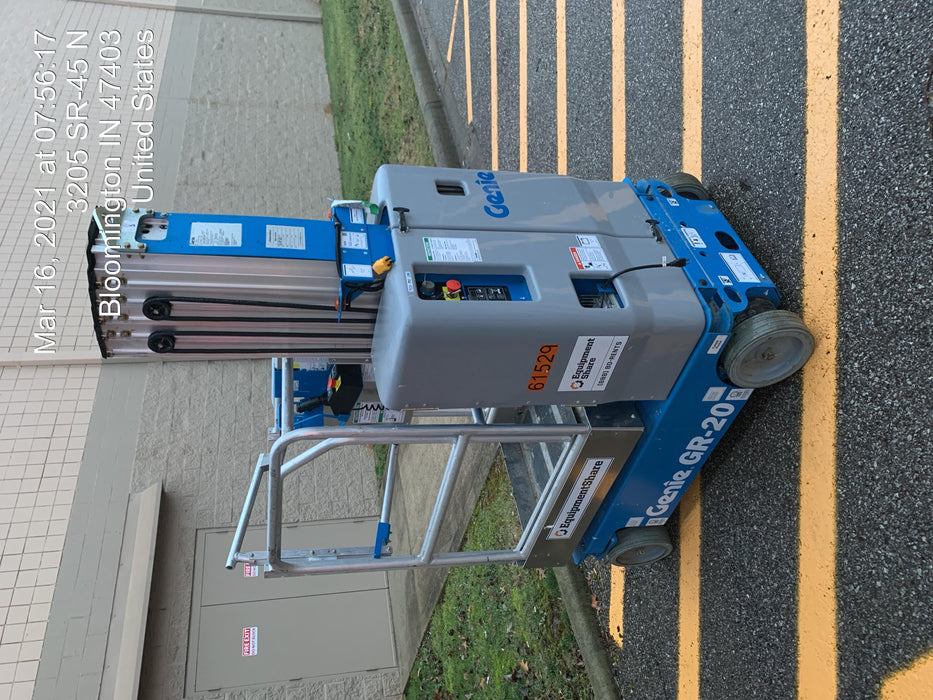 2019 GENIE GR-20