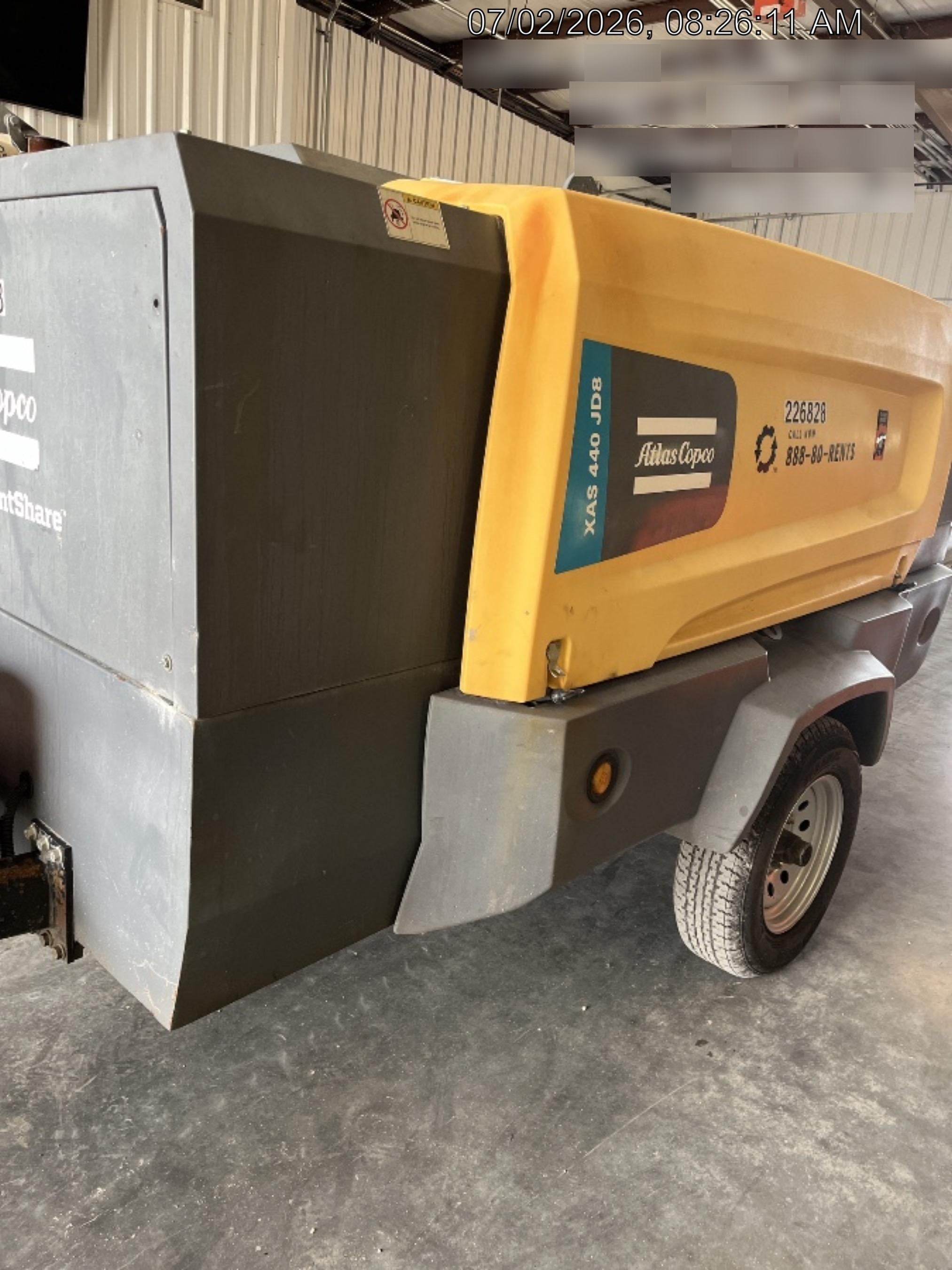 2022 ATLAS COPCO XAS440