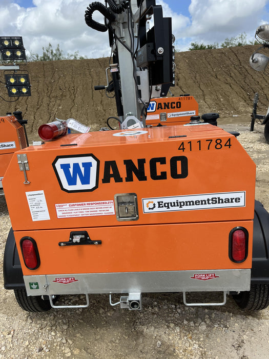 2024 Wanco WLTT-4MM4K Diesel, Deep Sea Controller, Shore Power Plug, Auto Start, (4) 350W LED Floodlights, 4kW Generator, 60 Gal Fuel Tank, 2" Ball, T3