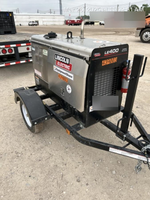 2024 Lincoln Electric LE400 Kubota V1505, Trlr, Cable Rack, Light Kit, ES Decals, T3