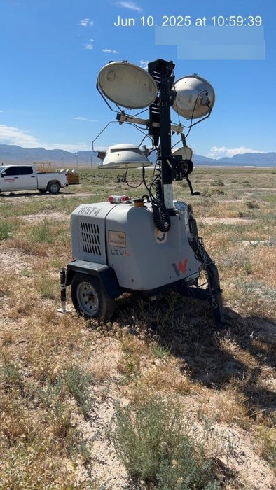 2018 Wacker Neuson LTV6L-MH Wacker Neuson LTV6L Mobile Light Tower w/Fuel Level Sensor Installed