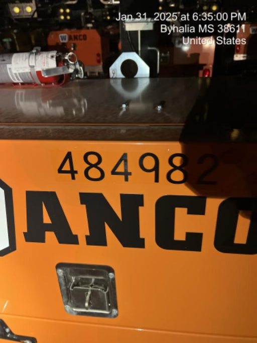 2025 Wanco WLTT-4MM4K Diesel, Mitsubishi L2E, 9.0HP @1800 rpm, Deep Sea Controller, Shore Power Plug, Auto Start, (4) 350W LED Floodlights, 4kW Generator, 60 Gal Fuel Tank, 2" Ball, T3