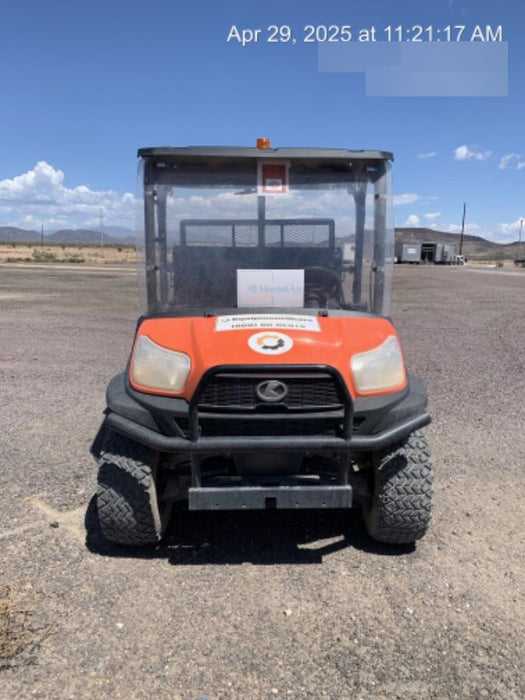 2022 Kubota RTV-X1140W-H Plastic Canopy, Windshield Acrylic Clear, LED Strobe Light, Wire Harness Kit, Back up Alarm