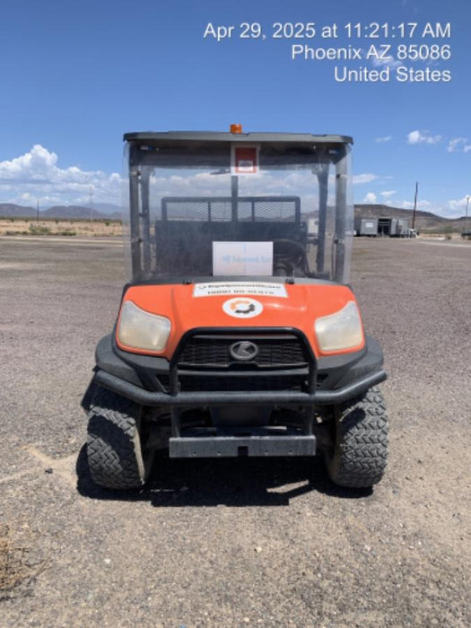 2022 Kubota RTV-X1140W-H Plastic Canopy, Windshield Acrylic Clear, LED Strobe Light, Wire Harness Kit, Back up Alarm