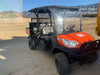2021 Kubota RTV-X1140W-H Plastic Canopy, Windshield Acrylic Clear, LED Strobe Light, Wire Harness Kit, Back up Alarm