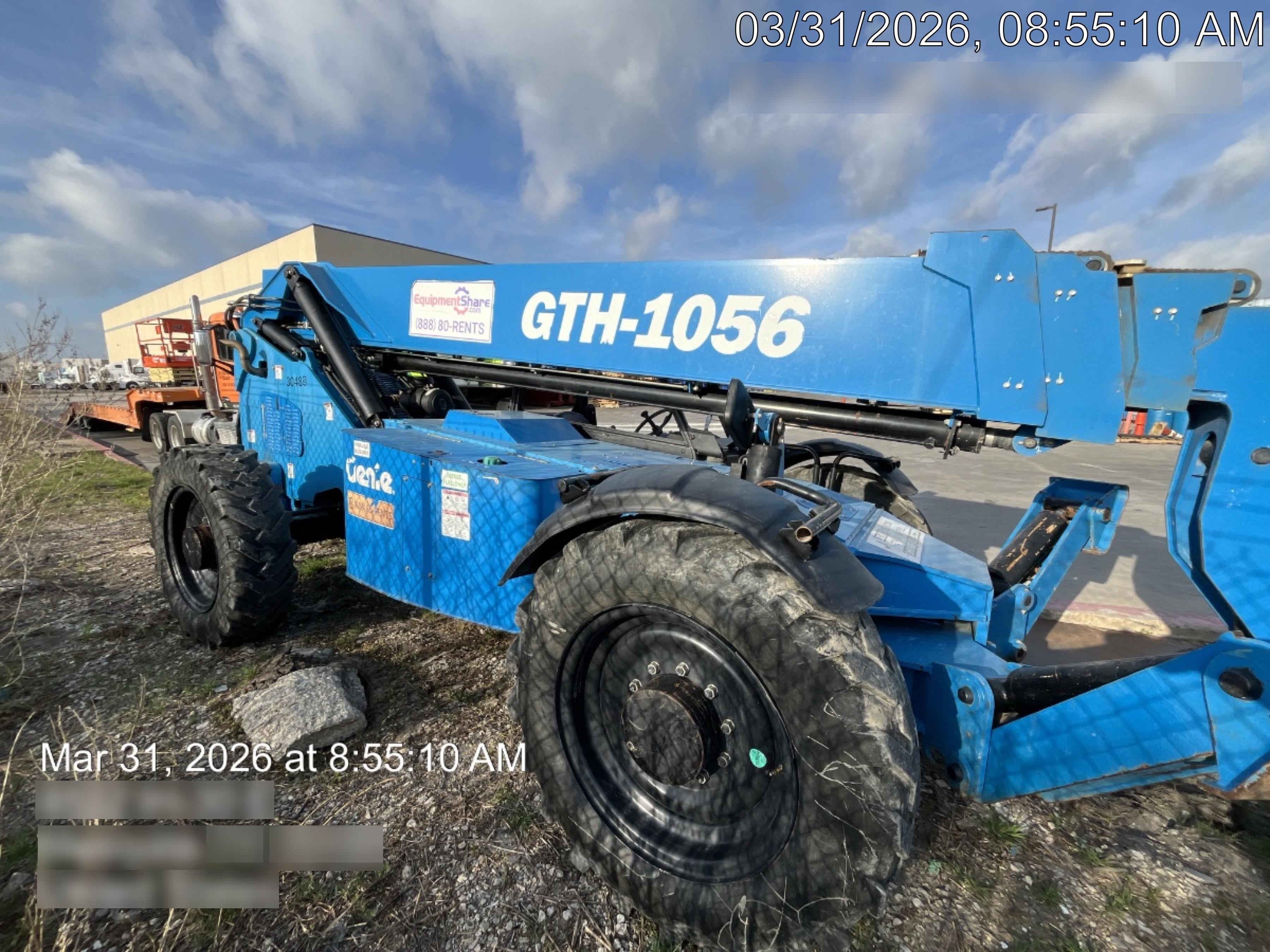 2017 GENIE GTH-1056