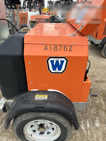 2024 Wanco WLTT-4MM4K Diesel, Deep Sea Controller, Shore Power Plug, Auto Start, (4) 350W LED Floodlights, 4kW Generator, 60 Gal Fuel Tank, 2" Ball, T3