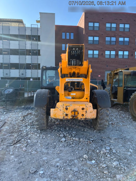 2020 JCB 510-56 Canopy, 74 HP, Solid Tires, STD Worklight, Beacon, Aux Hydraulics, Lifting Eye, Back up Alarm w/66" Carriage/60" Forks