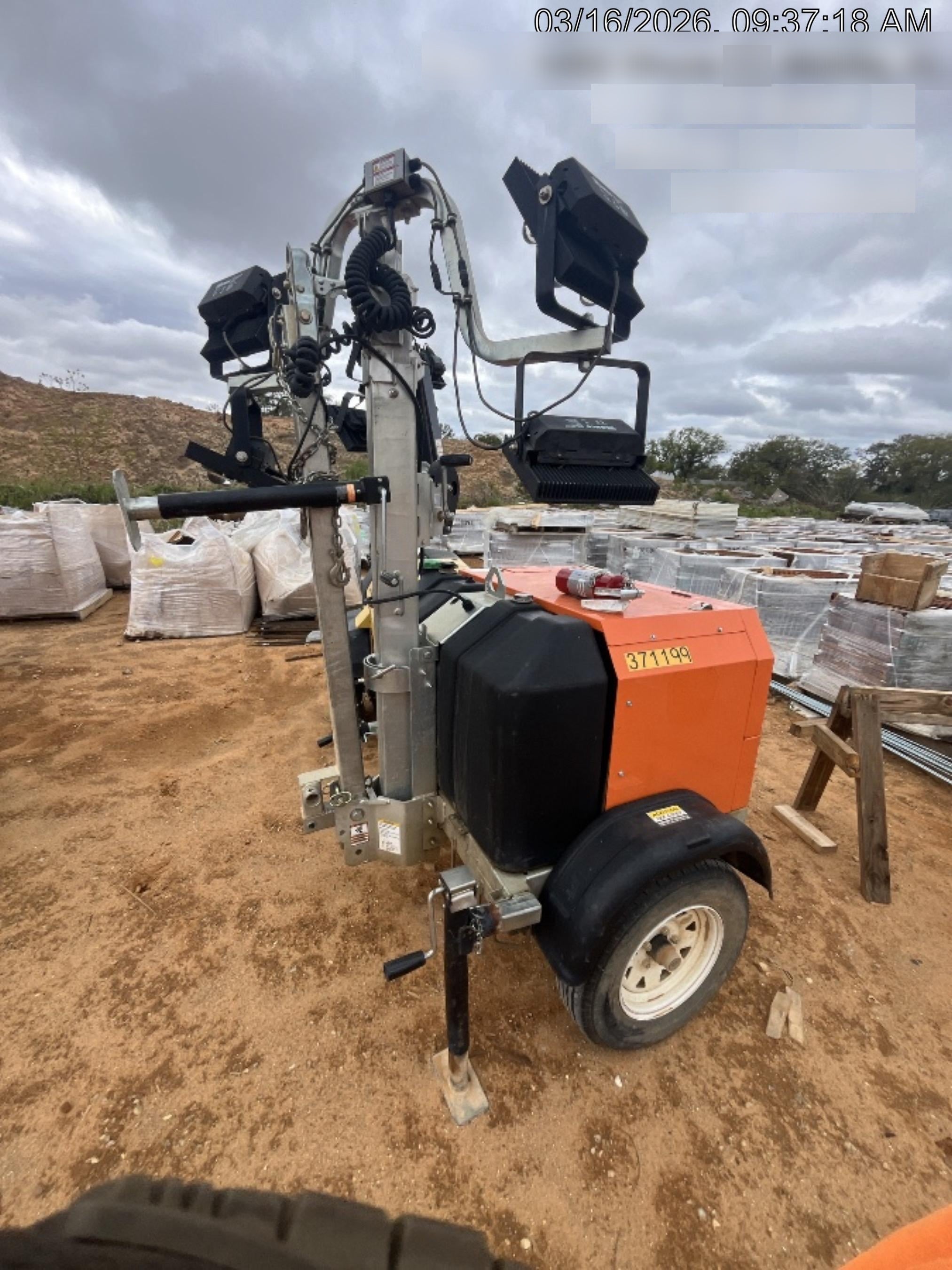 2023 Wanco WLTT-4MM4K Diesel, Deep Sea Controller, Shore Power Plug, Auto Start, (4) 350W LED Floodlights, 4kW Generator, 60 Gal Fuel Tank, 2" Ball, T3