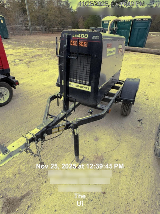 2024 Lincoln Electric LE400 Kubota V1505, Trlr, Cable Rack, Light Kit, ES Decals, T3