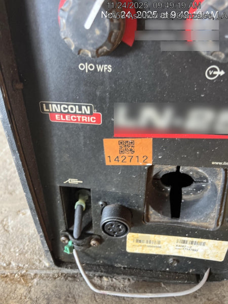 2021 LINCOLN ELECTRIC LN-25X