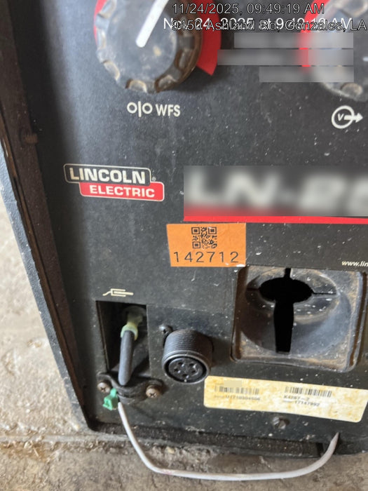2021 LINCOLN ELECTRIC LN-25X