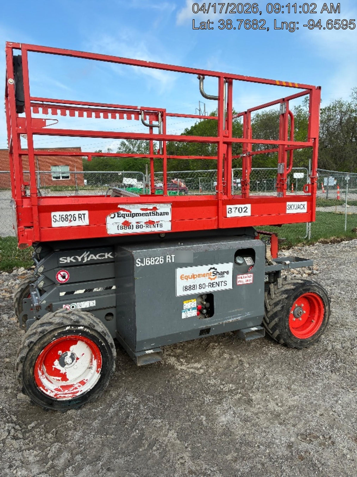 2018 SKYJACK SJ6826 RT