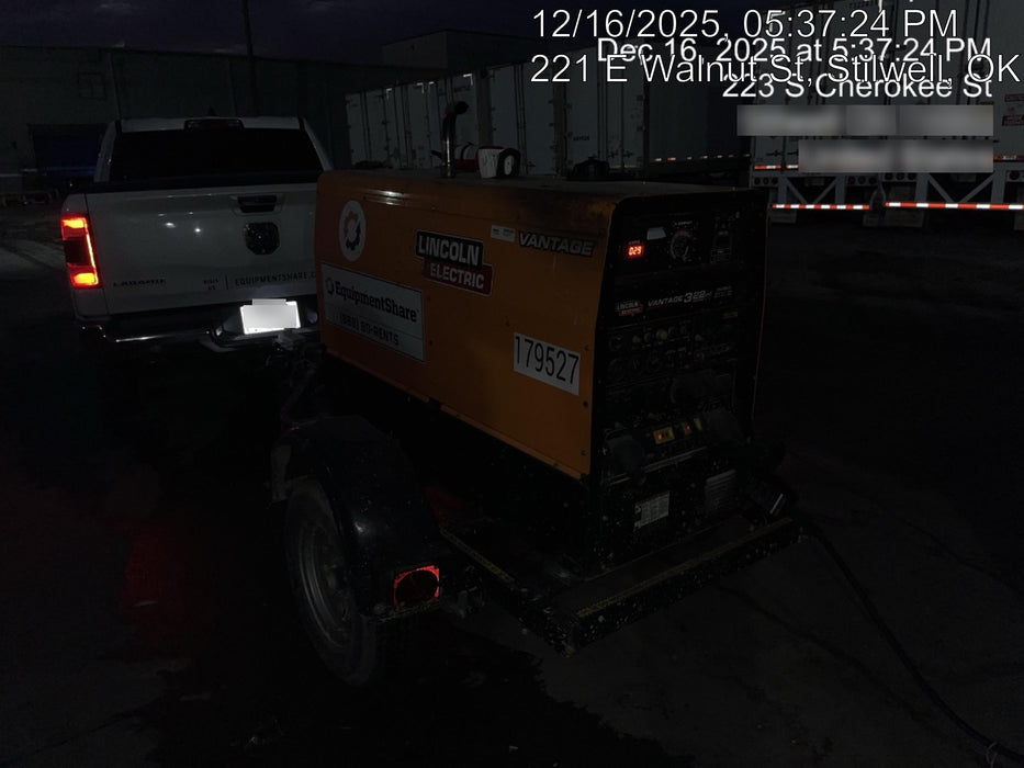 2021 Lincoln Electric Vantage 322 VANTAGE 322 READY-PAK 3