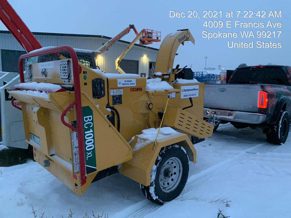 2021 VERMEER BC1000XL Diesel