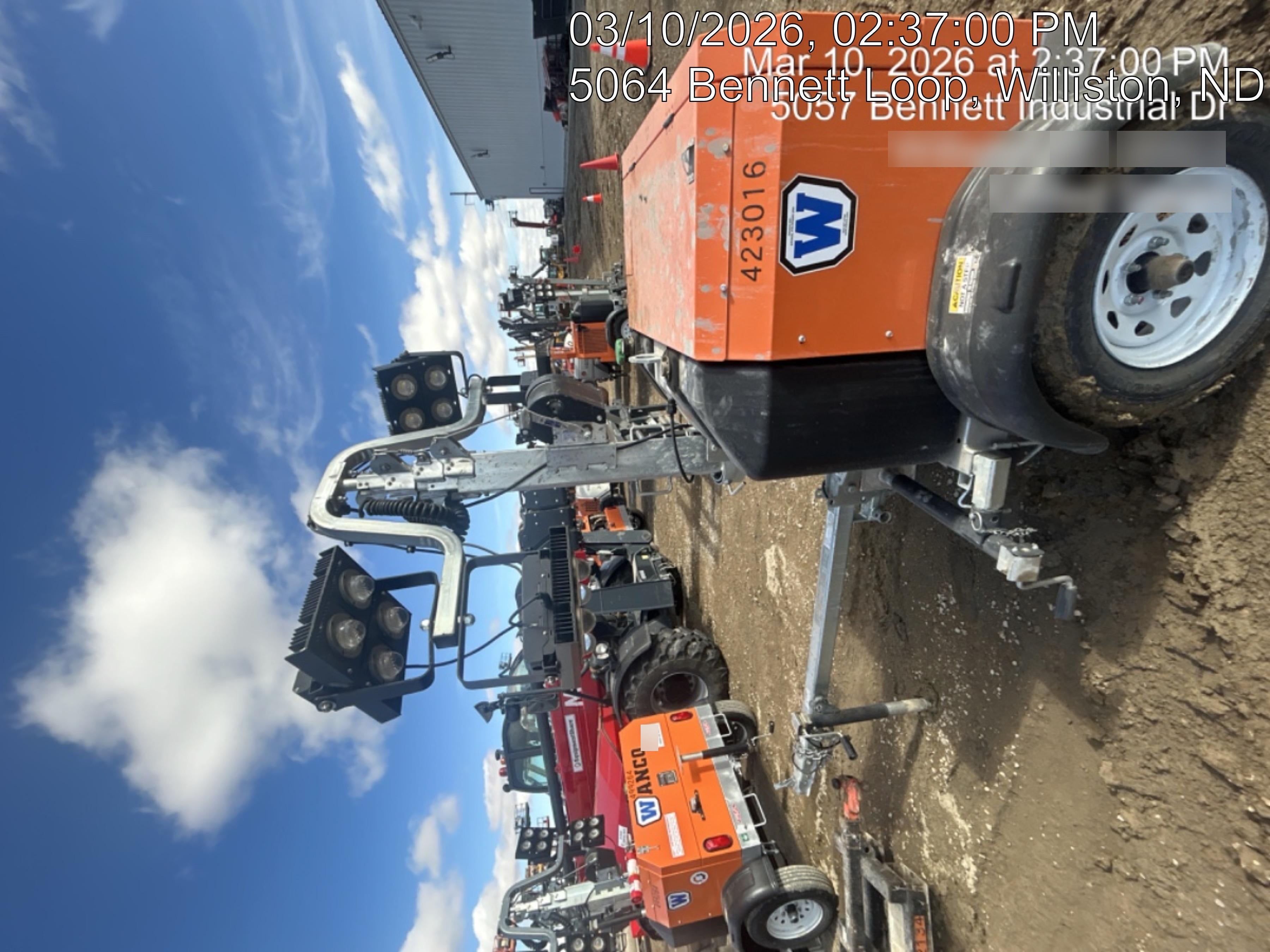 2024 Wanco WLTT-4MM4K Diesel, Deep Sea Controller, Shore Power Plug, Auto Start, (4) 350W LED Floodlights, 4kW Generator, 60 Gal Fuel Tank, 2" Ball, T3