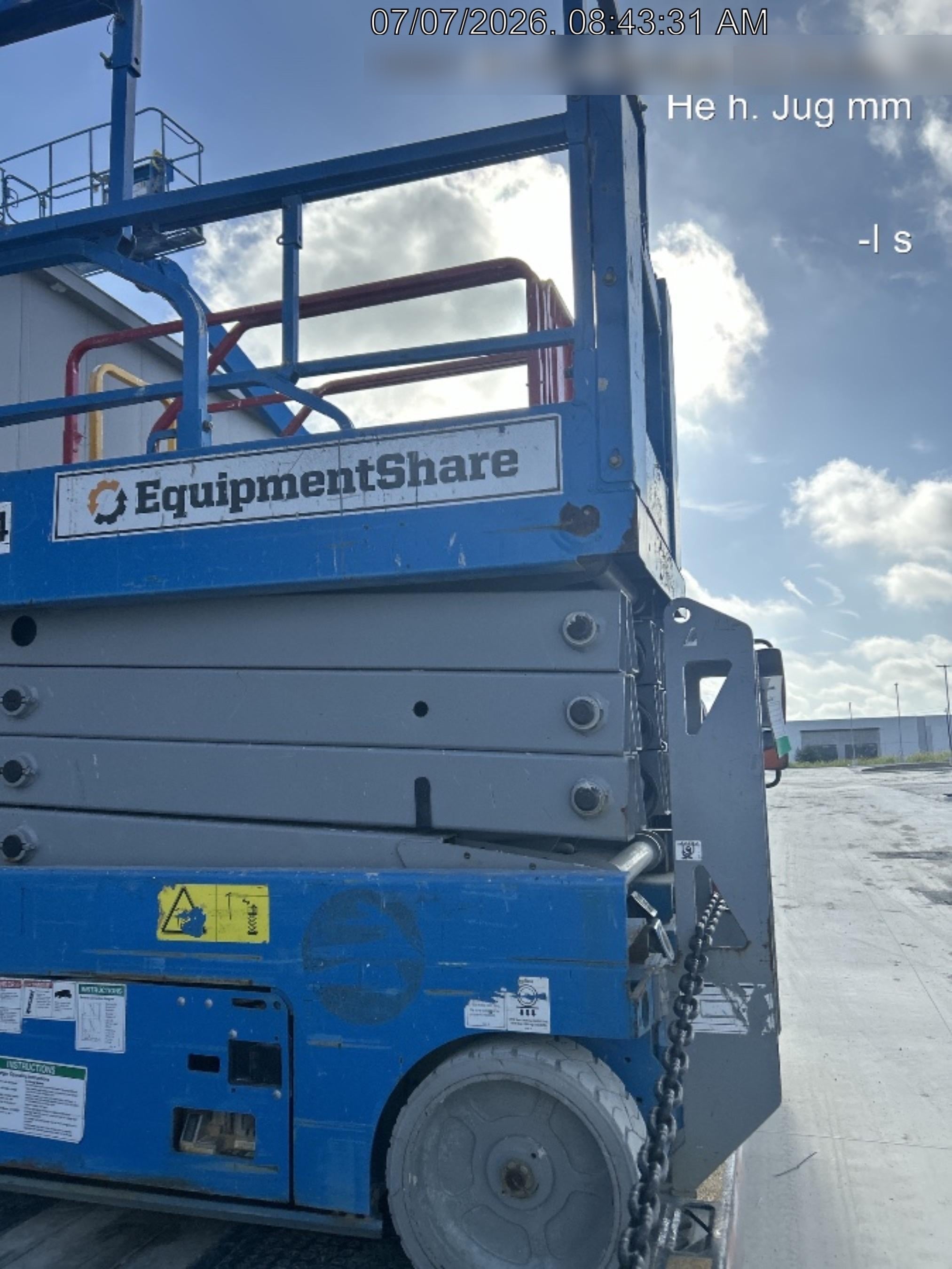 2018 Genie GS-2632 GENIE GS-2632 w/Fixed Rail, Chain Entry