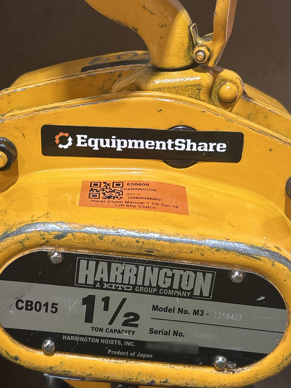 2026 HARRINGTON CB015-10