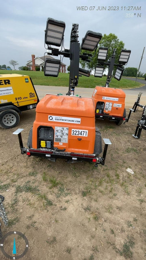 2023 Generac MLT2 Diesel, Flex Switch 120V Input, Powerzone Controller, (4) 320W LED Lights, 4kW Generator, 39.9 Gal Fuel Tank, 2" Ball, T3