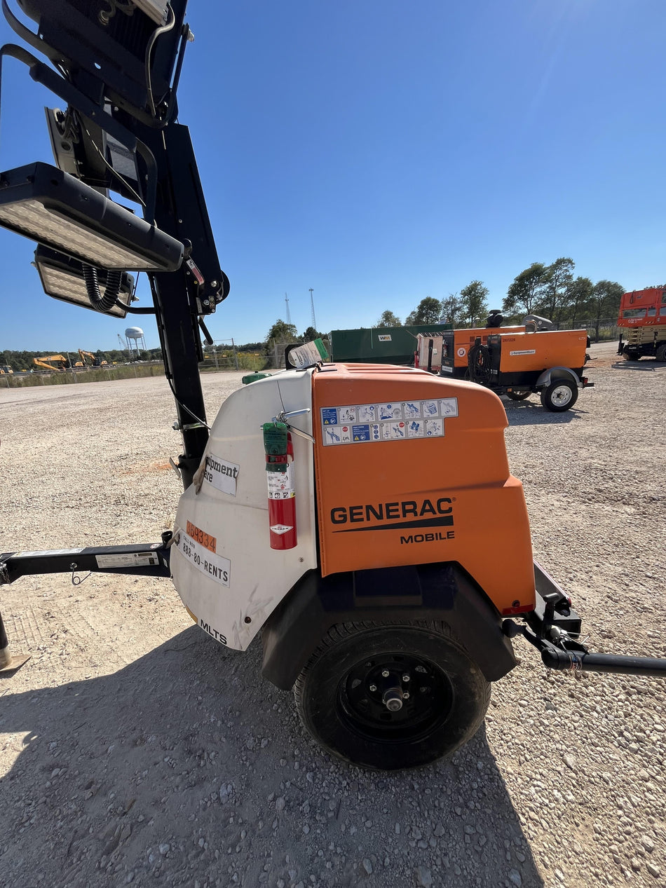 2023 Generac MLT2 Diesel, Flex Switch 120V Input, Powerzone Controller, 
(4) 320W LED Lights, 4kW Generator, 39.9 Gal Fuel Tank, 2" Ball, T3