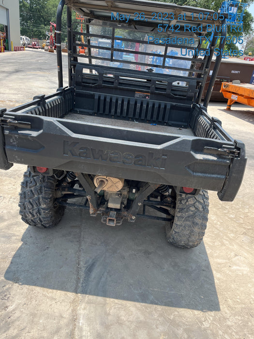 2019 Kawasaki MULE PRO-DX 3 Seater, Standard Options, Backup Alarm, Beacon, Plastic Hard Top, Poly Windshield, Horn Kit