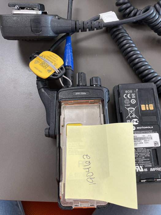 2021 MOTOROLA XPR7550