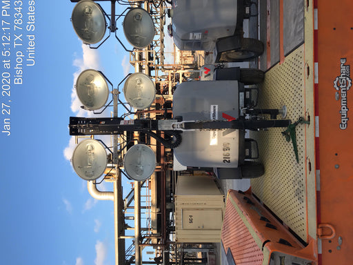2019 Wacker Neuson LTV6L-MH Wacker Neuson LTV6L Mobile Light Tower w/Fuel Level Sensor Installed
