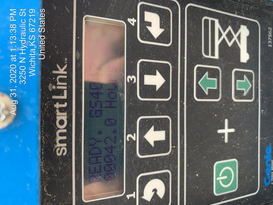 2019 Genie GS-4047 Folding rails with half height swing gate