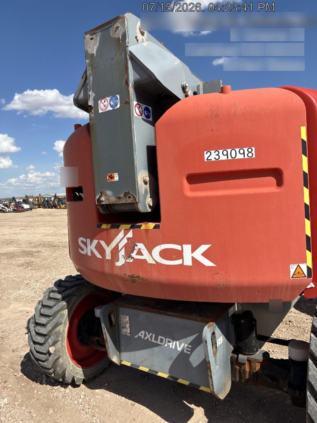 2022 SKYJACK SJ60 AJ+