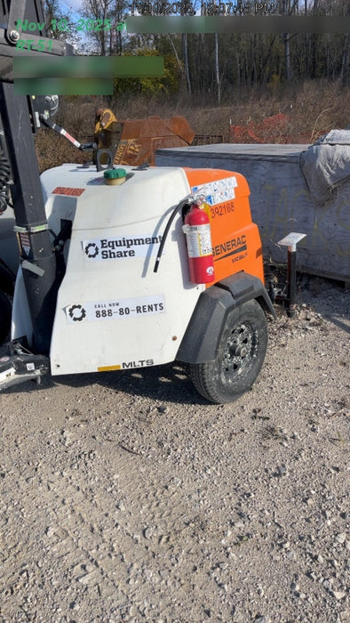 2024 Generac MLT2 Diesel, Flex Switch 120V Input, Powerzone Controller, 
(4) 320W LED Lights, 4kW Generator, 39.9 Gal Fuel Tank, 2" Ball, T3