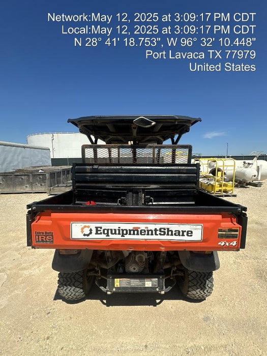 2020 Kubota RTV-X1140W-H Canopy, Diesel, 2 Seater, HDWS Tires, Windshield, Back up Alarm, Amber Strobe Light, Cargo Box